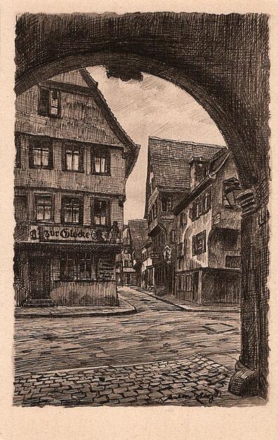 Das Gasthaus „zur Glocke“ gibt es schon lange nicht mehr. Die Fachwerkbauten sind aus dem Heilbronner Stadtbild verschwunden. Das Gasthaus „zur Glocke“ gibt es schon lange nicht mehr. Die Fachwerkbauten sind aus dem Heilbronner Stadtbild verschwunden.