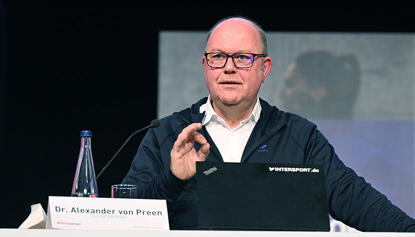 Alexander von Preen, Vorstandsvorsitzer des Sportfachh&auml;ndlers Intersport.