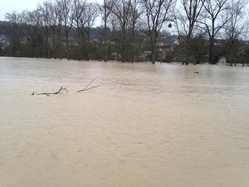 Hochwasser in der Region Hochwasser in der Region