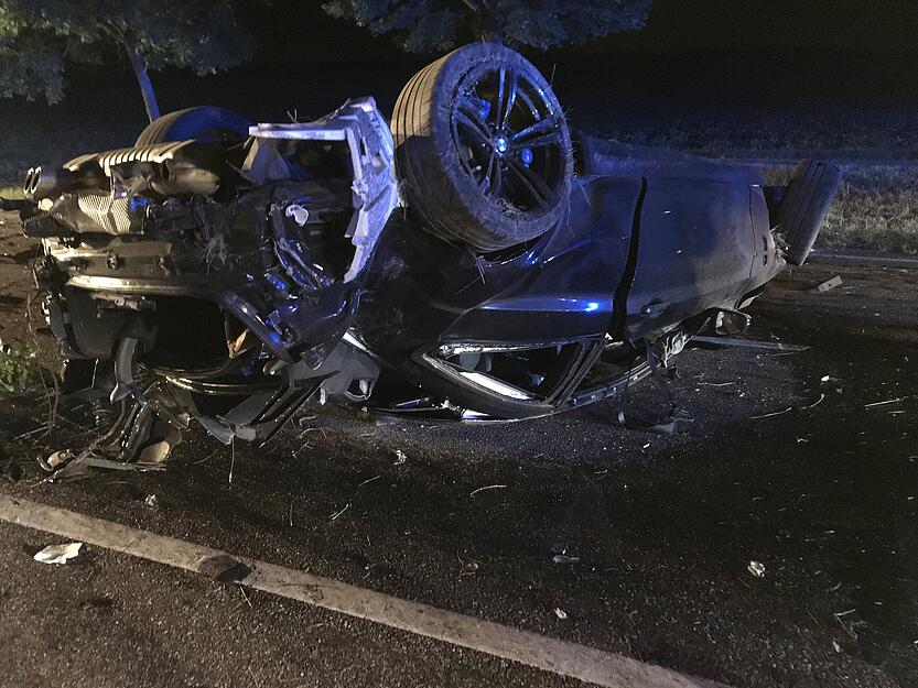 Schwerer Unfall bei Bretzfeld Schwerer Unfall bei Bretzfeld