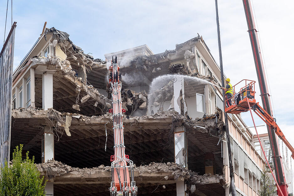 Kaufhaus Barthel wird abgerissen