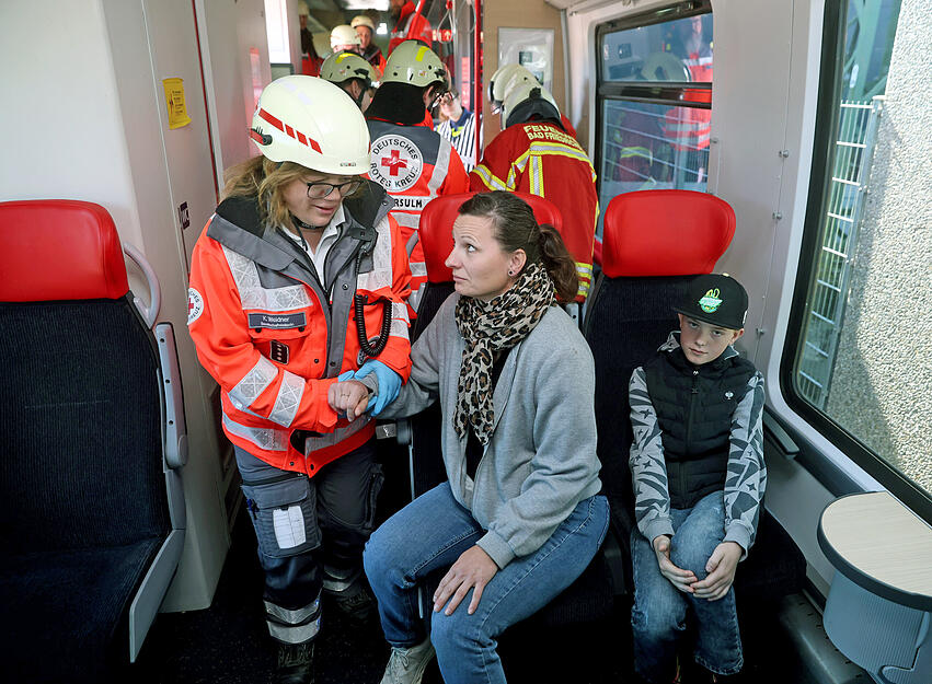 Die "Passagiere" m&uuml;ssen versorgt werden.
