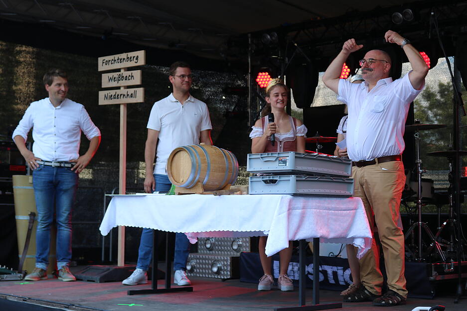 Erfolgreiche Premiere in Weißbach: Kochertaler Weinsommer begeistert Besucher