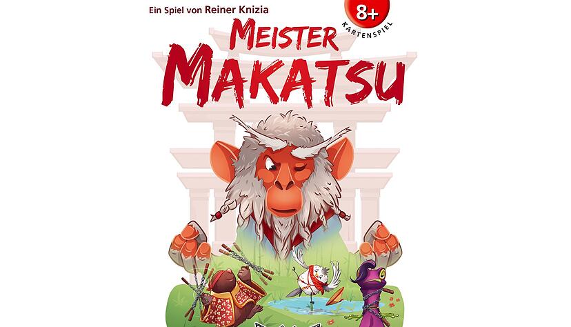 «Meister Makatsu» ist genau richtig für eingefleischte Fans von Stichspielen. Dort spielen bis zu 6 Spielende ab 8 Jahren in etwa einer halben Stunde den Gewinner aus. «Meister Makatsu» ist genau richtig für eingefleischte Fans von Stichspielen. Dort spielen bis zu 6 Spielende ab 8 Jahren in etwa einer halben Stunde den Gewinner aus.
