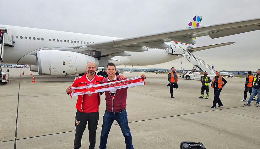 Die Organisatoren von "VfBaway" freuen sich auf den Auswärtsflug.
