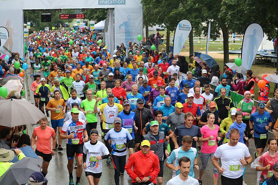 EBM-Papst-Marathon, Niedernhall, Halbmarathon, Start