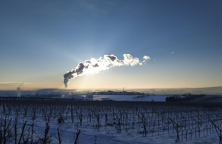 Verschneite Landschaft rund um Heilbronn (Januar 2021)