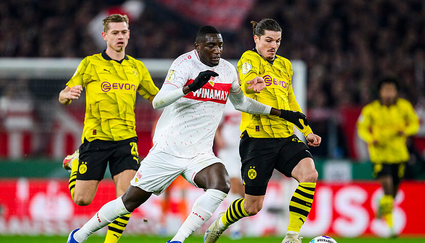 Wechselt Serhou Guirassy im Sommer vom VfB Stuttgart zu Borussia Dortmund. Wechselt Serhou Guirassy im Sommer vom VfB Stuttgart zu Borussia Dortmund.
