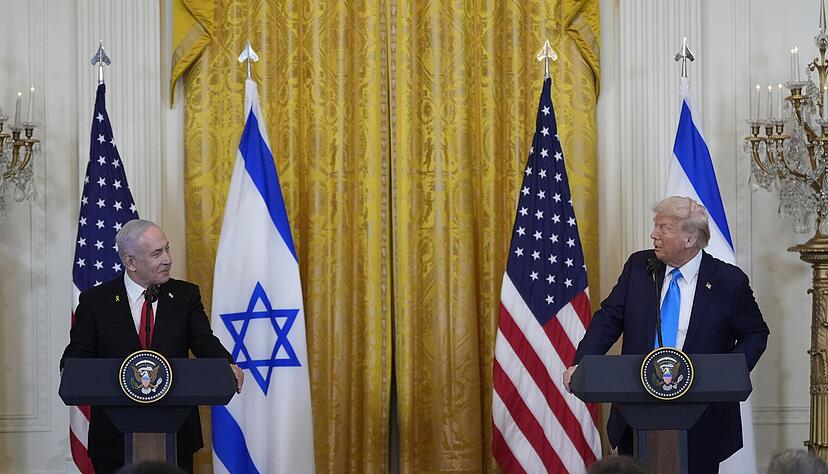 Trump hatte mit seinen Pl&auml;nen zur Zukunft des Gazastreifens die Welt geschockt. (Archivbild)