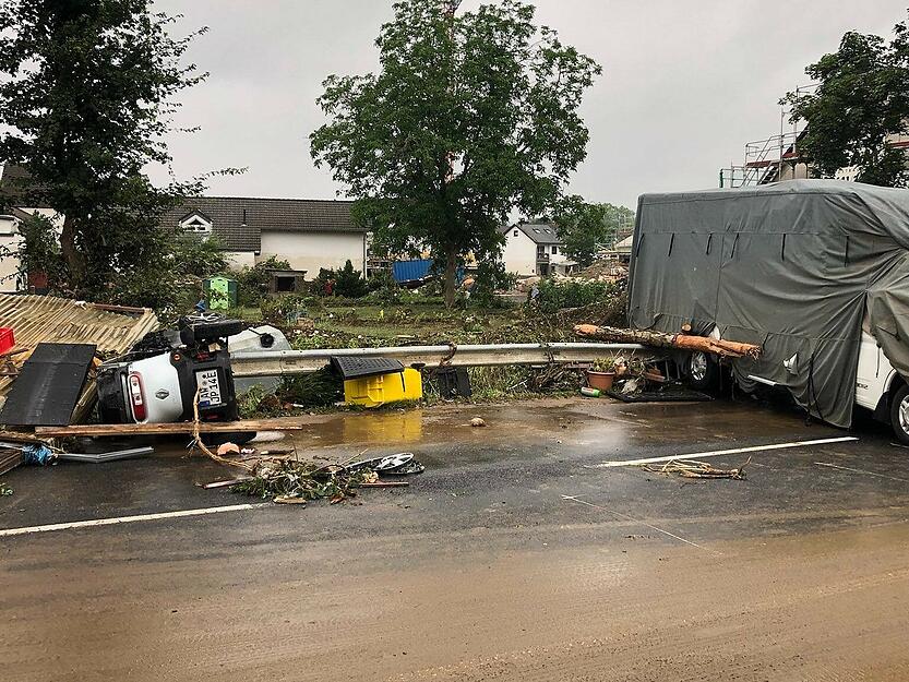 DRK-Helfer aus der Region im Einsatz