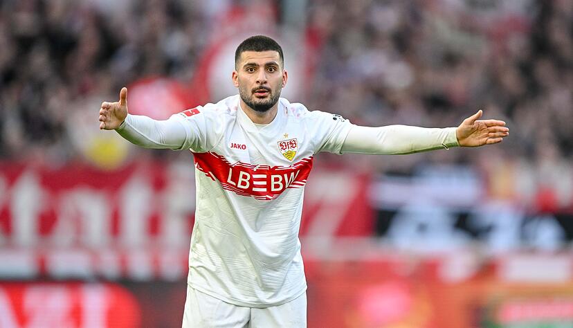 Aktuell in Topform: Stuttgarts Stürmer Deniz Undav. (Archivbild) Aktuell in Topform: Stuttgarts Stürmer Deniz Undav. (Archivbild)