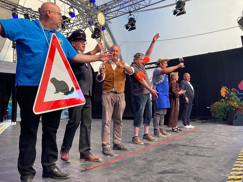 Start der Eppinger Heimattage