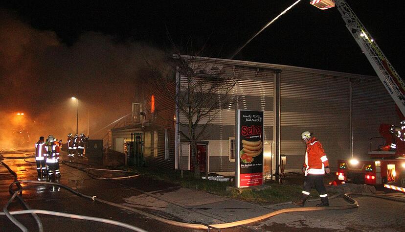 Brand in Wolpertshausen