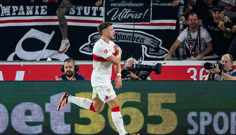 Ermedin Demirovic l&auml;sst Stuttgart jubeln.