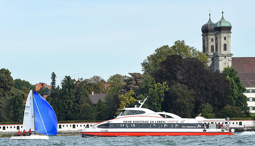 Der Bodensee bei Friedrichshafen. Der Bodensee bei Friedrichshafen.