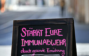 Stimmt: Gesunde Ernährung stärkt die Immunabwehr. Foto: dpa Stimmt: Gesunde Ernährung stärkt die Immunabwehr. Foto: dpa