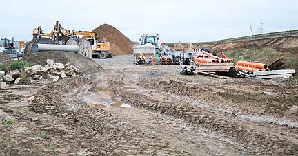 Hohe Erwartungen an die Gewerbesteuerentwicklung sind in Bad Friedrichshall an die Ansiedlung des Schwarz-Projekt-Campus gekn&uuml;pft.
Foto: Archiv/Pl&uuml;ckthun