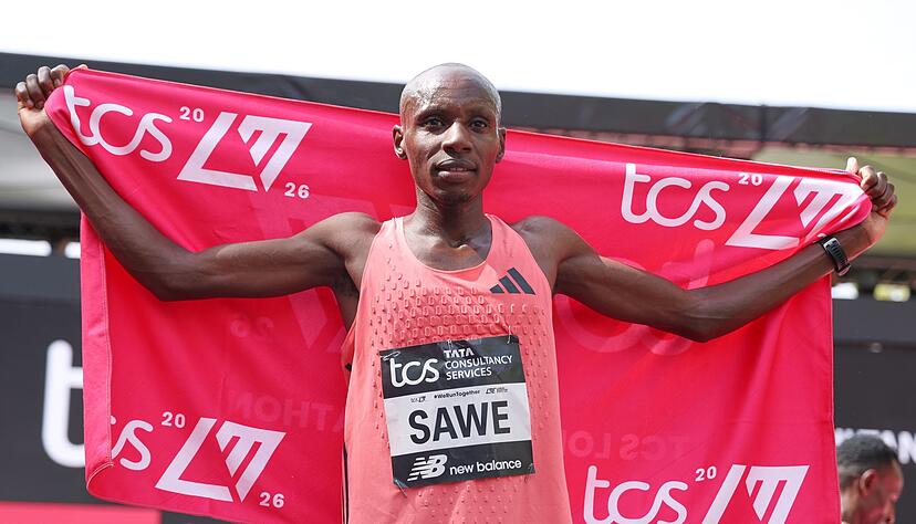 Sabastian Sawe durchbrach die Zwei-Stunden-Schallmauer im Marathon.