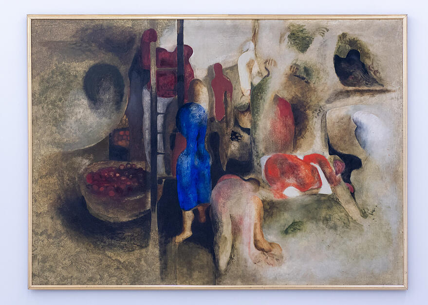 Hal Busse: "Obsternte", um 1953