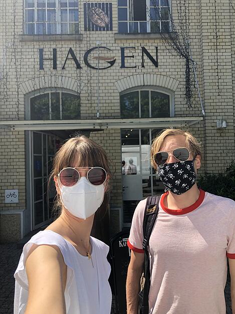 Angekommen am letzten Halt der Gastro-Tour.