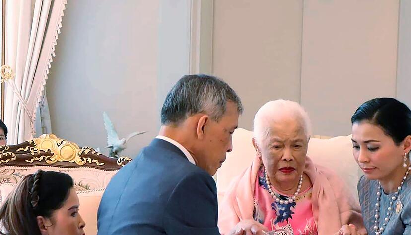 Im hohen Alter waren Bilder der Ex-Monarchin selten. (Archivbild) Im hohen Alter waren Bilder der Ex-Monarchin selten. (Archivbild)