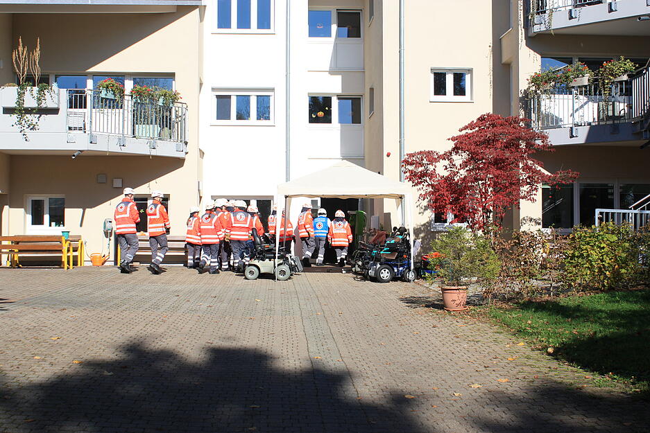 Dieses Gebäude in Schwarzach ist Teil der "Magnitude"-Übung.