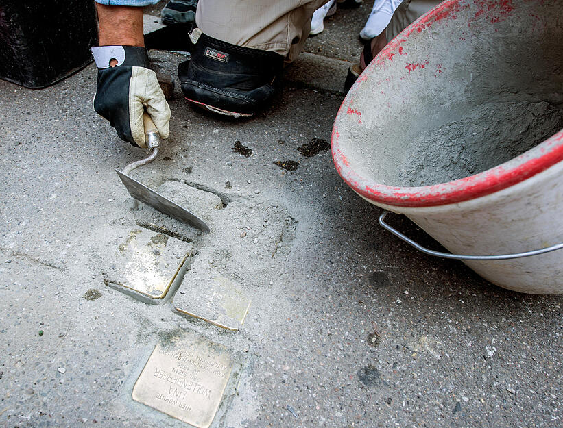 Stolpersteinverlegung in Heilbronn Stolpersteinverlegung in Heilbronn