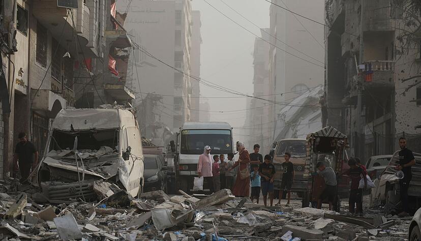 Zwei Millionen Menschen leben im Gazastreifen. Zwei Millionen Menschen leben im Gazastreifen.