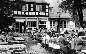 Ausflugsziel der Heilbronner am Sonntag: Das Jägerhaus 1963. Foto: HSt/Archiv Ausflugsziel der Heilbronner am Sonntag: Das Jägerhaus 1963. Foto: HSt/Archiv