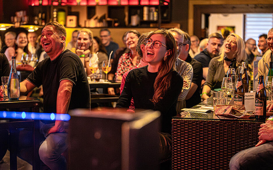 Pointen auf Wanderschaft.