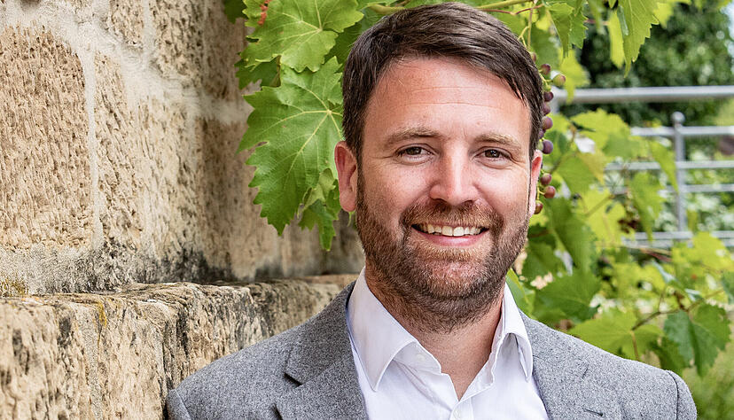Tobias Kniel will Bürgermeister in Roigheim werden.