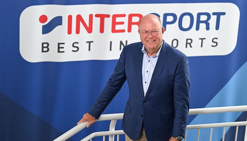 Alexander von Preen, Vorstandsvorsitzender beim Sportfachh&auml;ndler Intersport, aufgenommen bei einem Gespr&auml;ch mit der dpa in der Firmenzentrale.