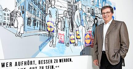 Klaus Gehrig spielte 45 Jahre lang die zentrale Rolle in der Schwarz-Gruppe. Und er wollte sie eigentlich noch länger beibehalten.
Foto: Schwarz-Gruppe