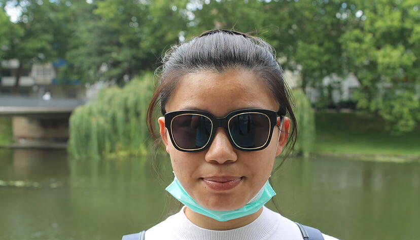 Yang Zhao, 30, Obersulm. Foto: Christoph Kraft