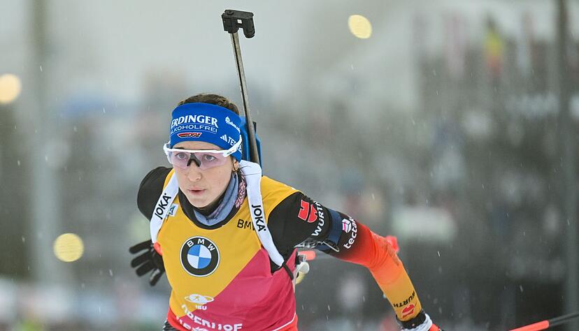 Franziska Preuß kann erstmals den Gesamtweltcup gewinnen.