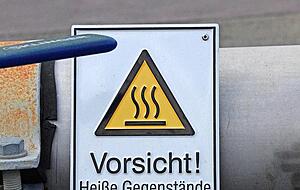 Das Tiefenwasser str&ouml;mt mit bis zu 126 Grad durch die Rohre.