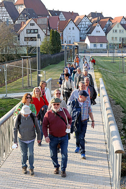 Leserführung über das Gartenschaugelände Eppingen