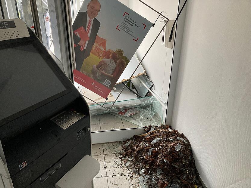 Geldautomat in Bretzfeld an Heiligabend gesprengt