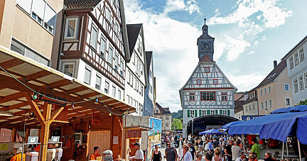 Erster Tag Stadtfest Künzelsau