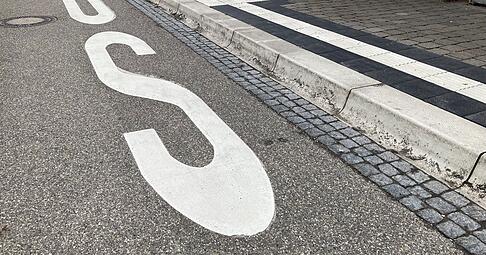 Bushaltestelle in Bonfeld