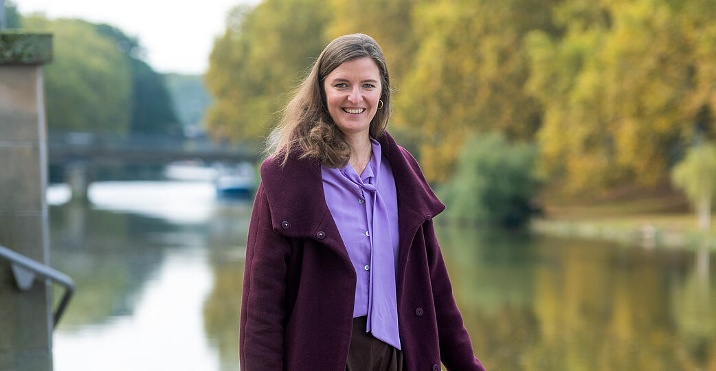 Dr. Julia Hufnagel ist seit März die Nachhaltigkeitsbeauftragte der Stadt Heilbronn.