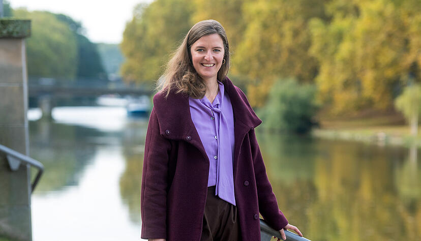 Dr. Julia Hufnagel ist seit März die Nachhaltigkeitsbeauftragte der Stadt Heilbronn.