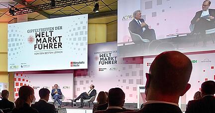 Der dienst&auml;lteste Au&szlig;enminister in der EU, Jean Asselborn, im Gespr&auml;ch mit Wirtschaftswoche-Chefredakteur Beat Balzli.