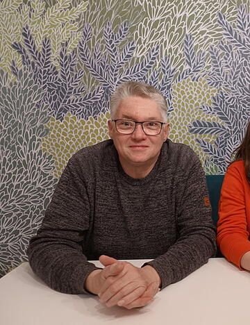 Alexander Meic, Kim Hesse und S&ouml;nke J&auml;ger (von links): Die drei Ehrenamtlichen bei den Maltesern Heilbronn sind ausgebildete Trauerbegleiter und leiten die Hospizgruppe f&uuml;r Jugendliche.