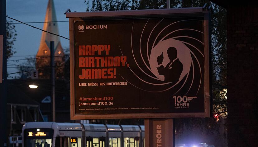 Zum 100. Geburtstag hatte die Stadt mit dem ber&uuml;hmten Geheimagenten geworben - stammt er doch angeblich aus Wattenscheid. (Archivbild)