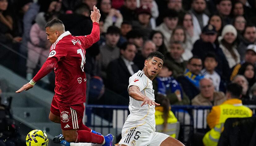 Jude Bellingham brachte Real Madrid gegen den FC Sevilla in F&uuml;hrung.