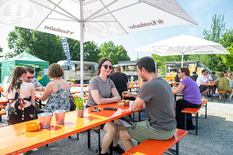 Street Food Music Festival in Heilbronn.