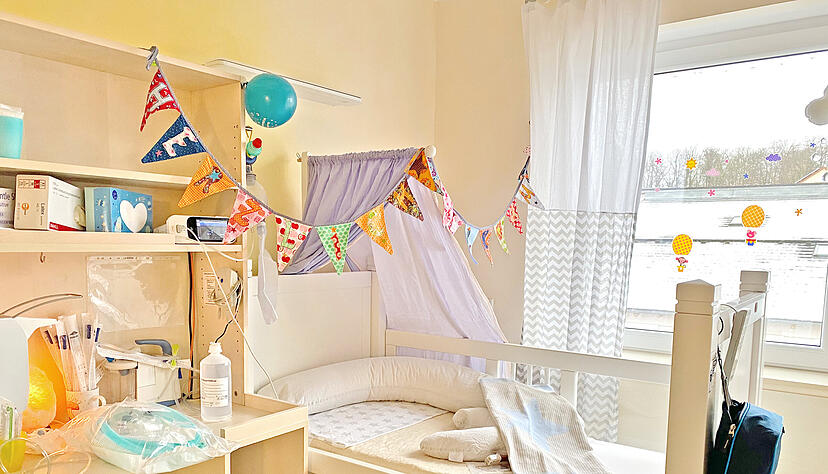 Ein Zimmer für die Kinder der Arche-Intensiv in Mähringen. Ein Zimmer für die Kinder der Arche-Intensiv in Mähringen.