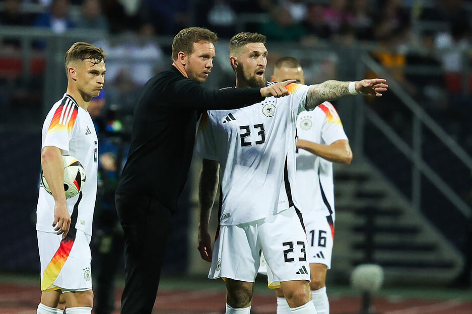 Deutschland im Testspiel gegen die Ukraine