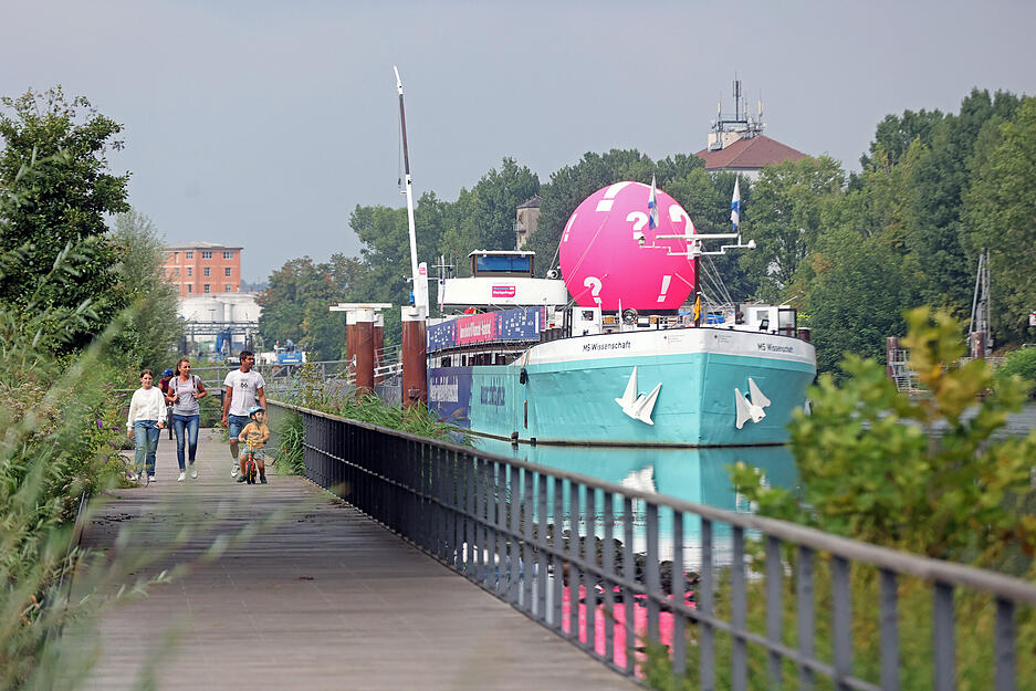 MS Wissenschaft macht Halt in Heilbronn